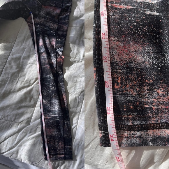 Lululemon Time To Sweat 23” Crop Leggings 2 Multicolor - Picture 12 of 12